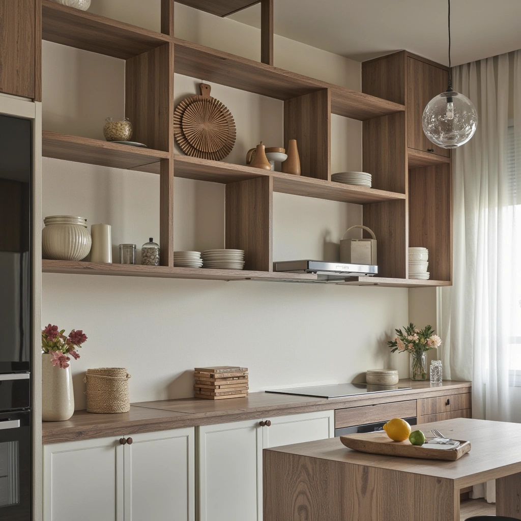 Utilize Open Shelving