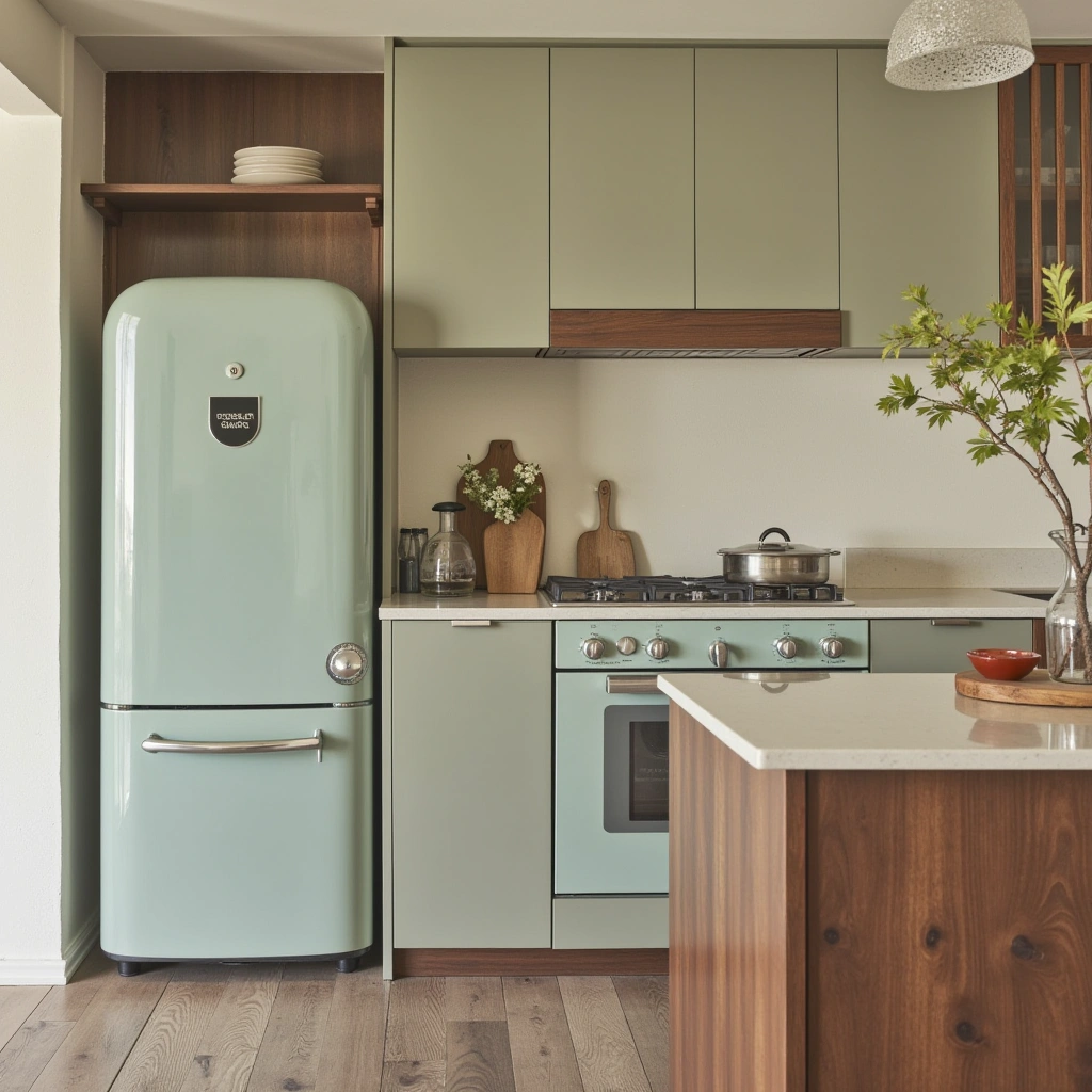 1. Retro Appliances with a Modern Twist