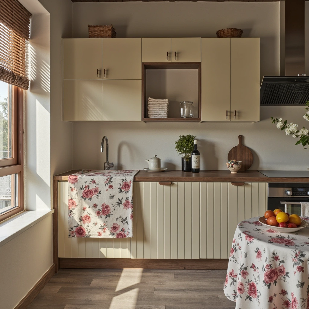 17. Vintage-Inspired Kitchen Textiles