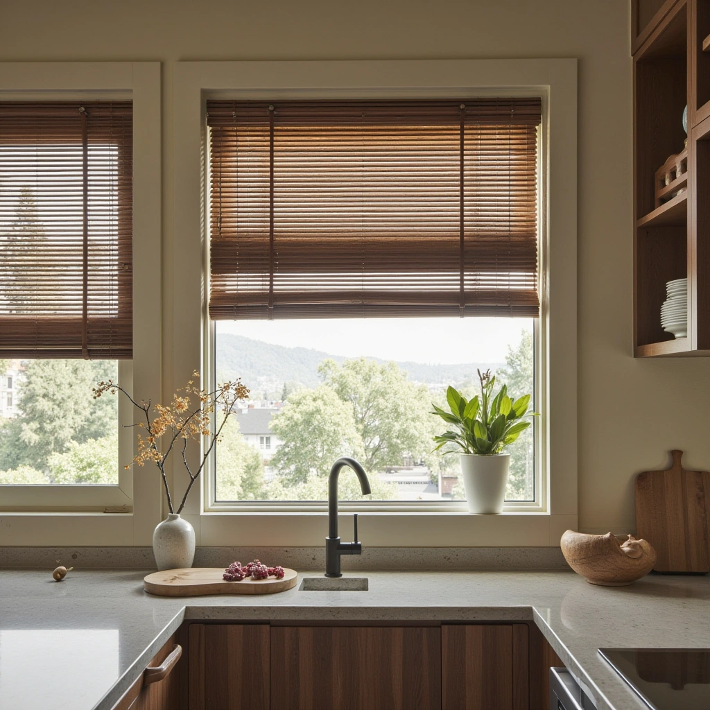 Wooden Window Treatments for a Cozy Feel