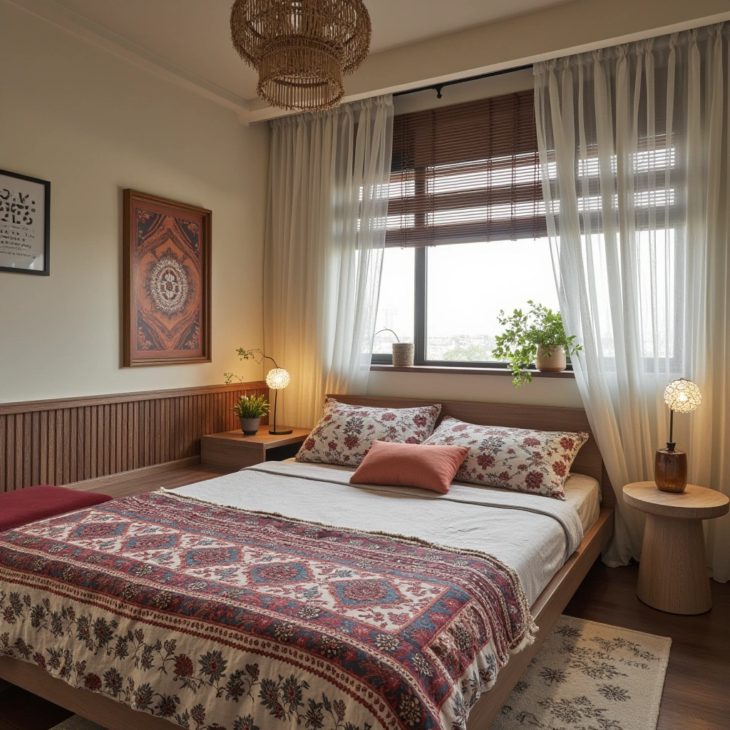 Eclectic Boho with Mixed Patterns