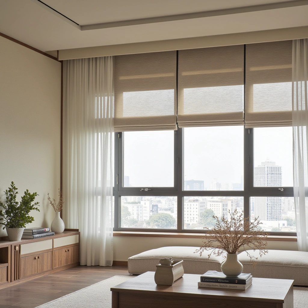 Idea 13: Minimalist Window Treatments